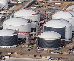 Export Terminal - LPG Tanks