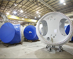 Proyecto de Energía Eólica en Ontario – Hubs de Turbina de 10 Toneladas