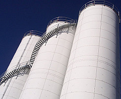 Tanques de Almacenamiento de Pélet/Resina Plástica