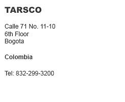 Tarsco Colombia