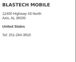 Blastech Mobile Axis