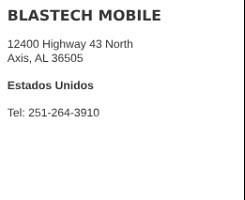 Blastech Mobile Axis
