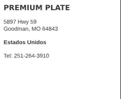 Premium Plate Goodman