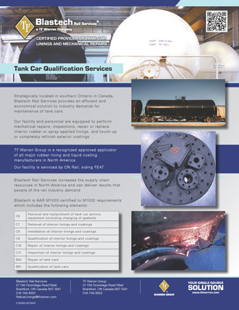 Tank Car Qualification Services