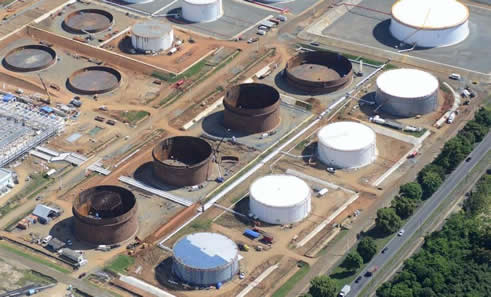 Terminal llave en mano con reparación y mantenimiento realizado por TARSCO Diseño completo, tuberías, electricidad y sistema hidráulico de terminales llave en mano