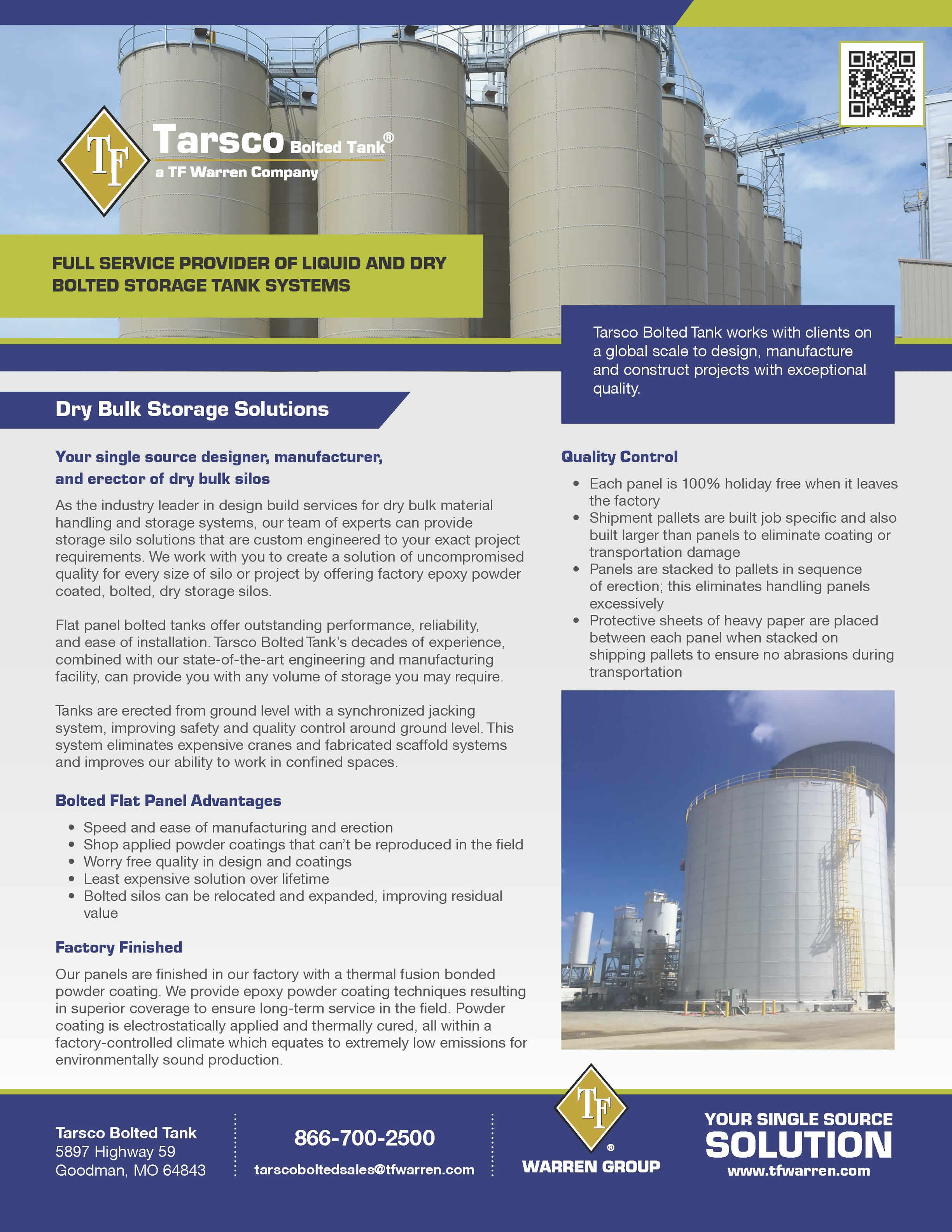 Dry Bulk Storage Solutions